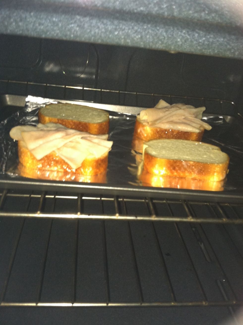 Put your cooking sheet pan in the oven