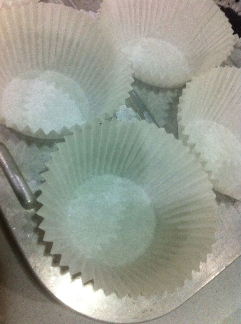 Put your cupcake liner