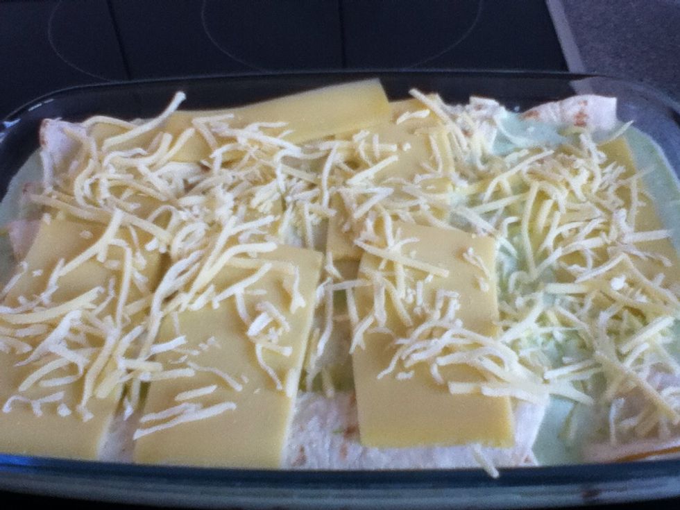 Put your favorite chess in the top, and put it in the oven for 30 min.