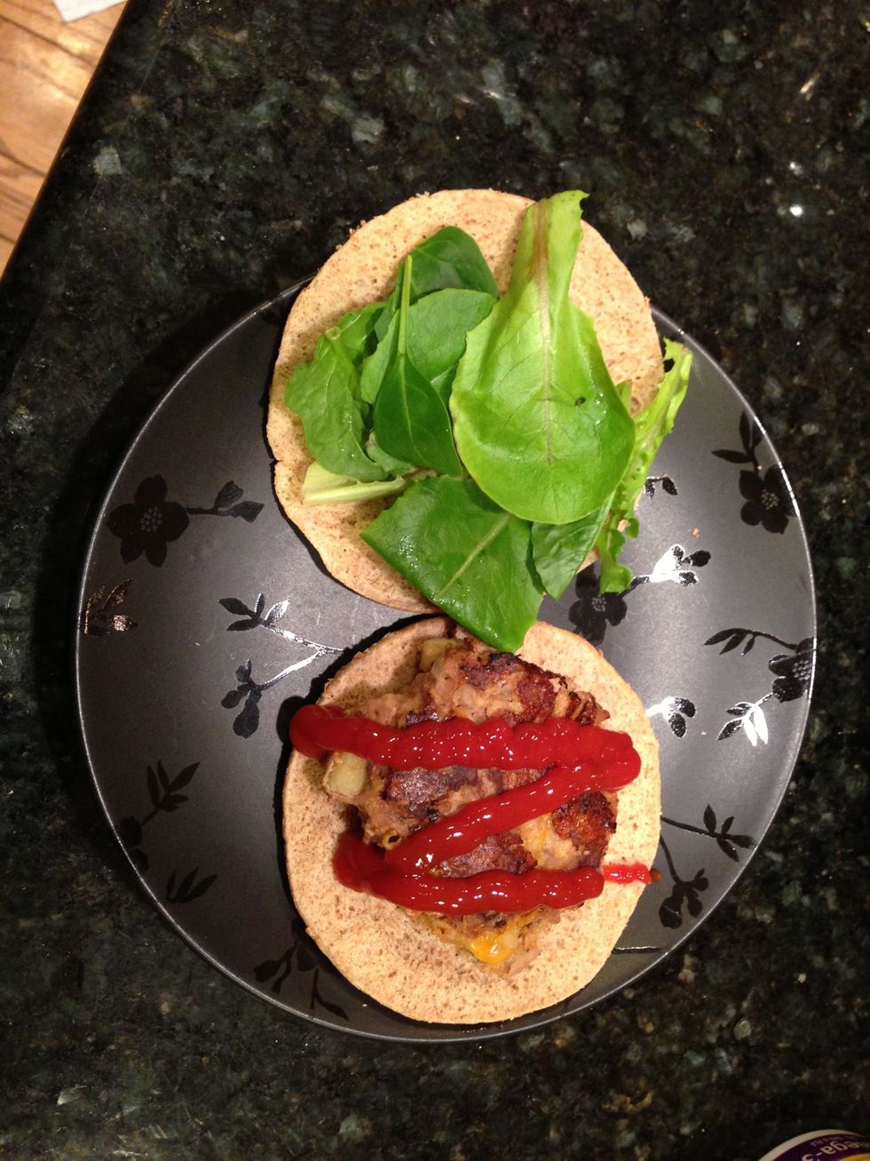 Put your favorite toppings on it and open your mouth real wide. Enjoy!