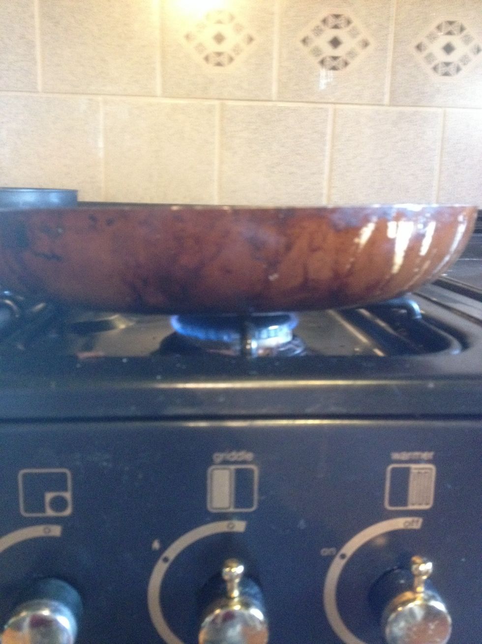 Put your frying on the heat.