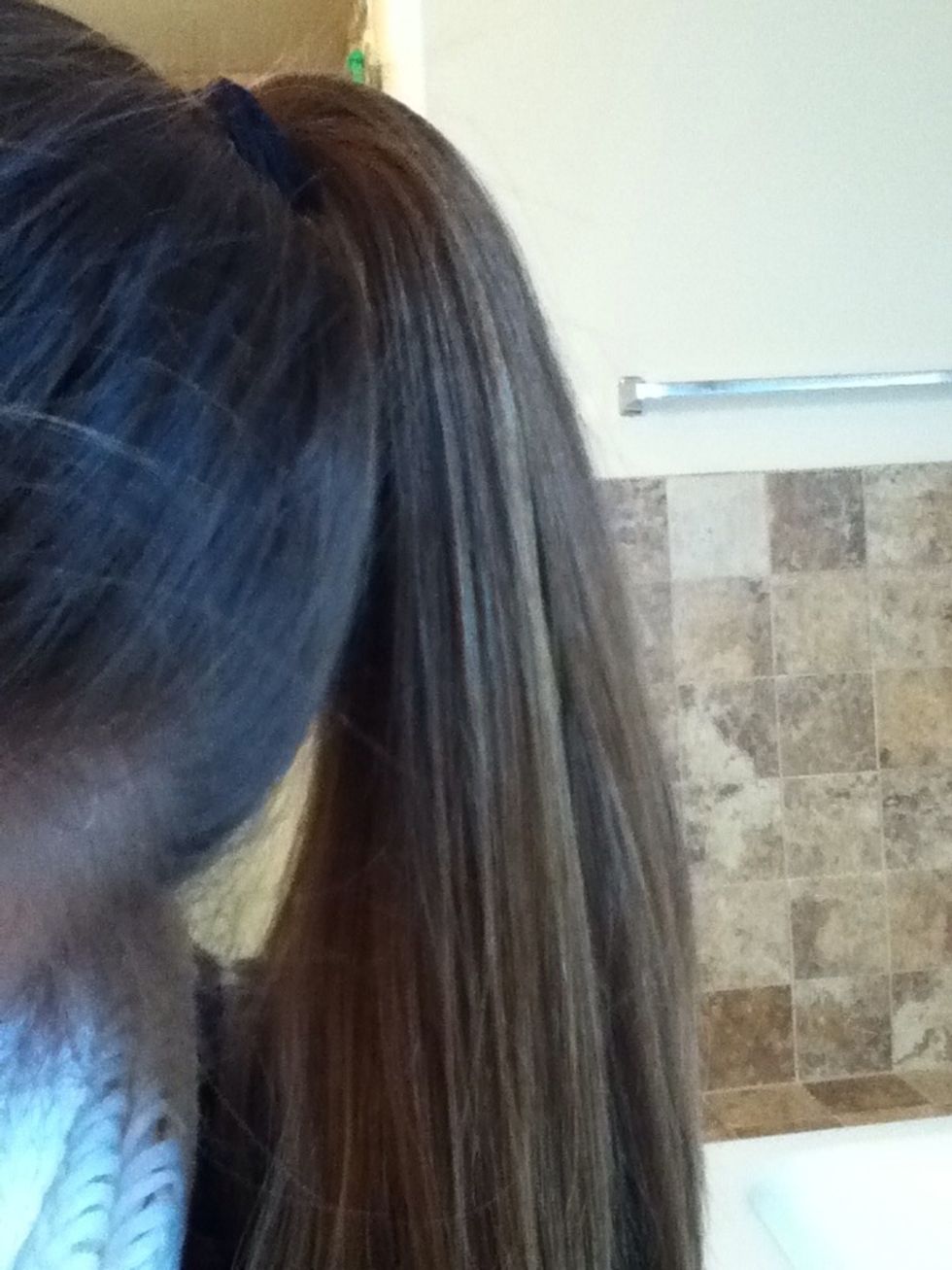Put your hair in a pony