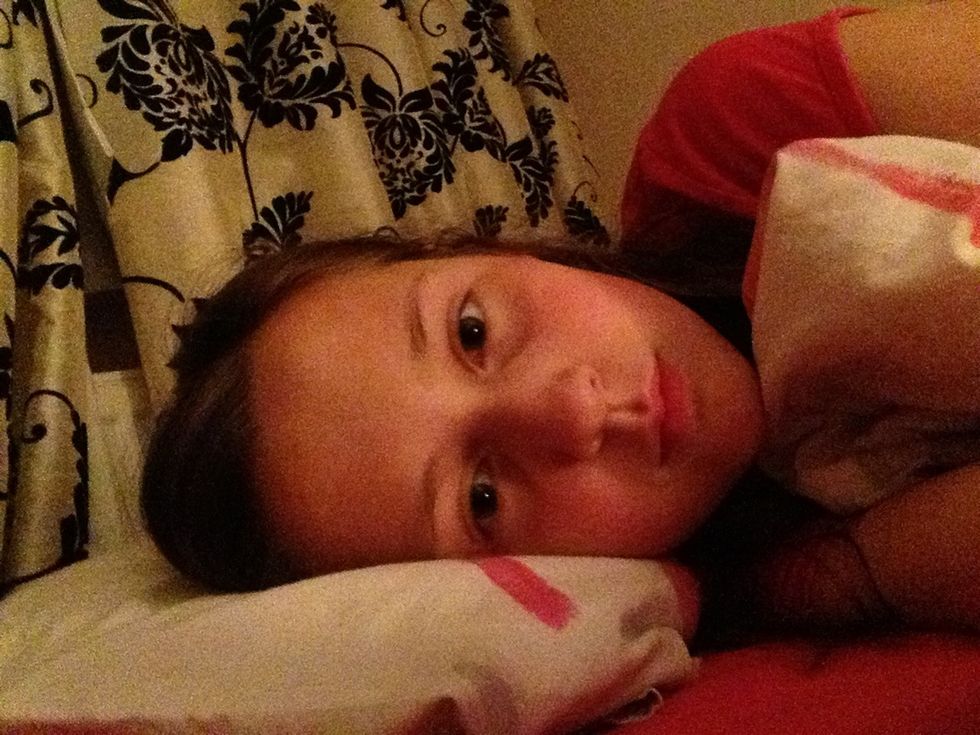 Put your head on the pillow
