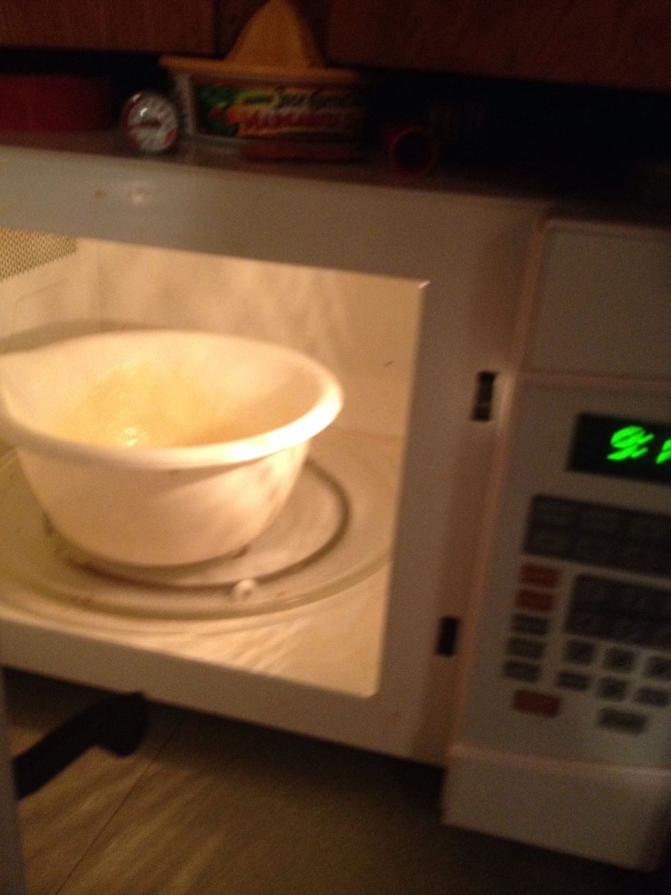 Put your icing in the microwave for 15-25 seconds