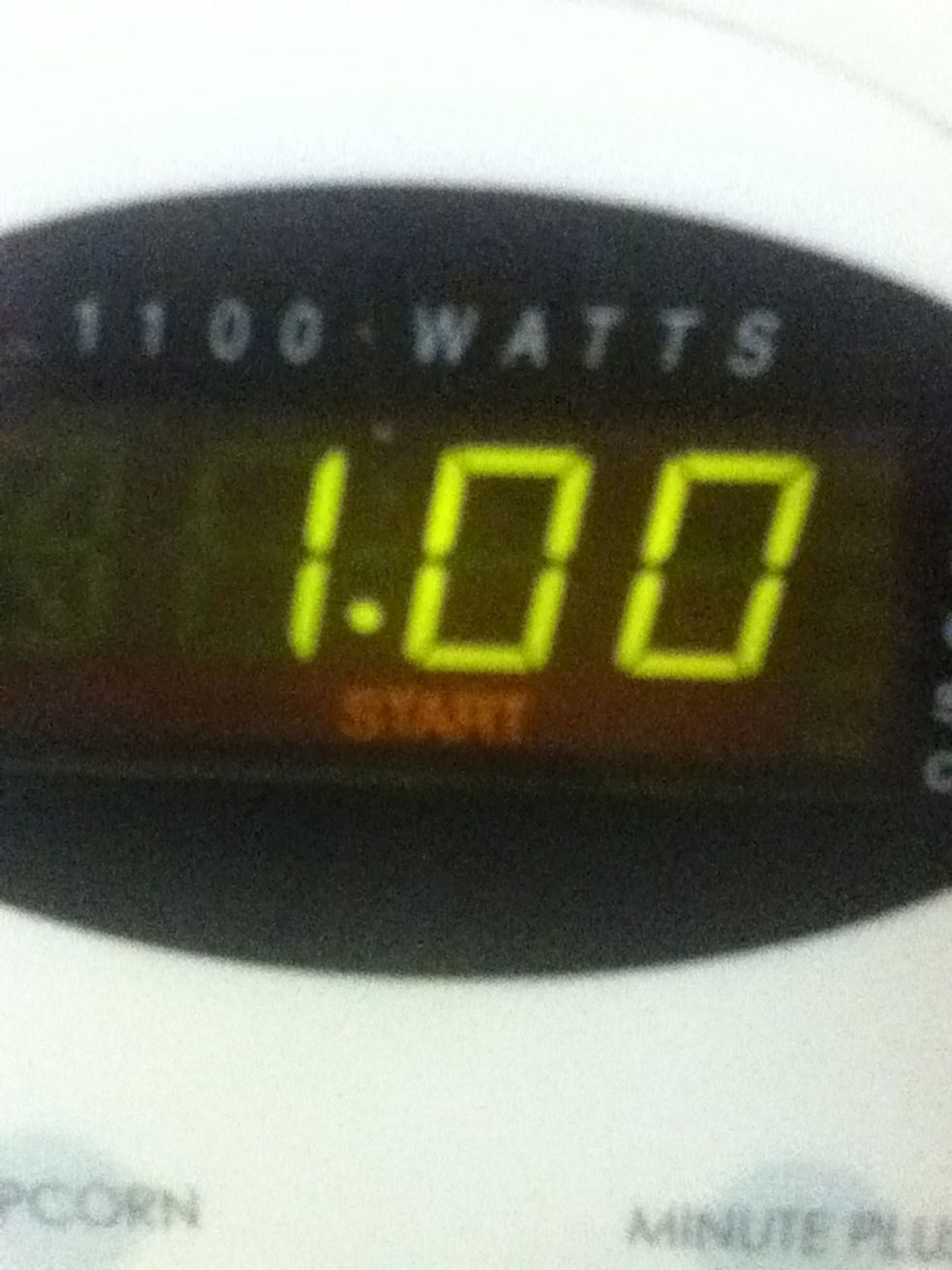 Put your mixture in the microwave for one minute then stir thoroughly. You can put it back in if you need to. Everything should be melted. I it isn't, try ten seconds at a time.