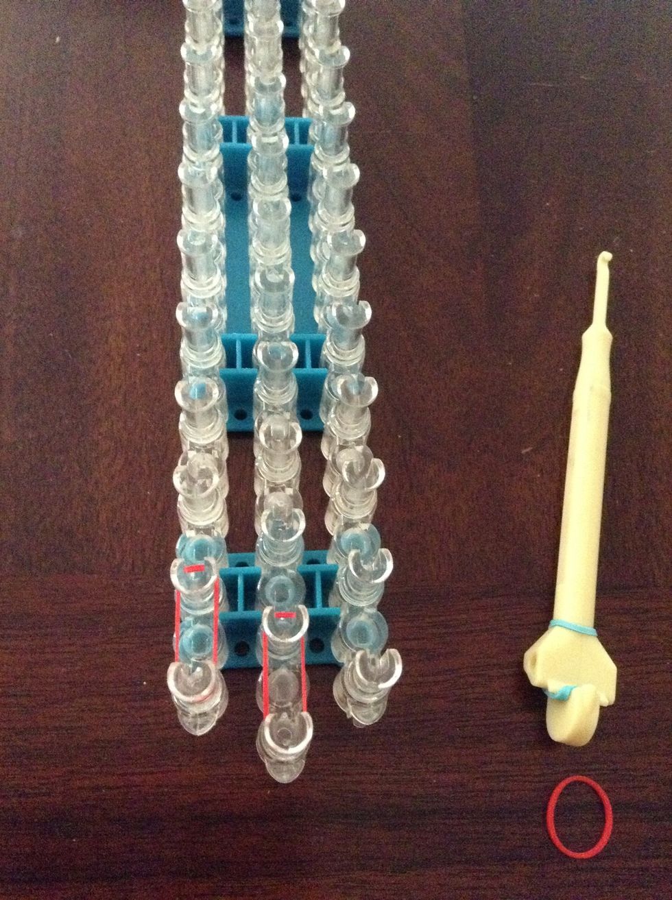 Put your second band in the middle