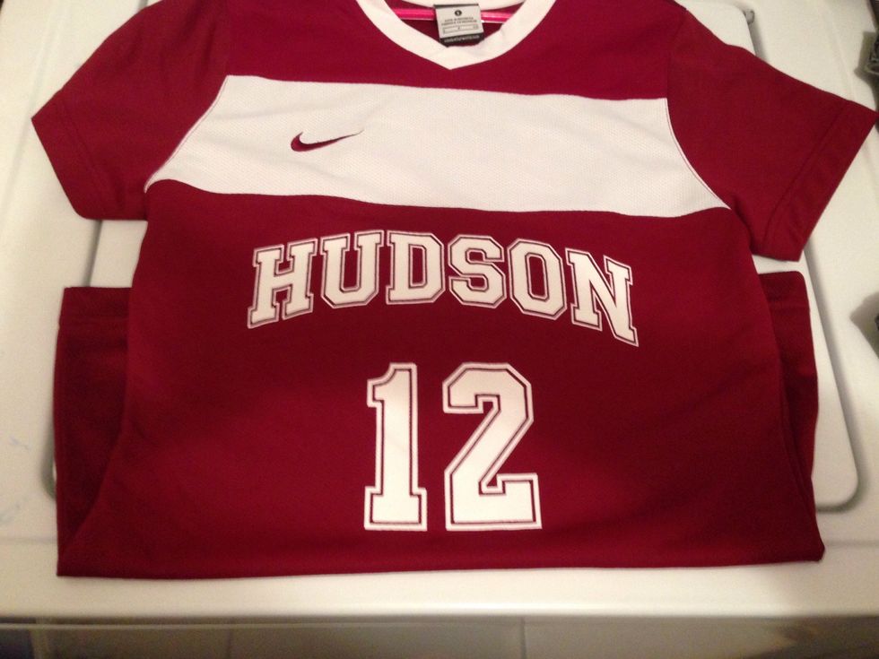 Put your soccer jersey on.