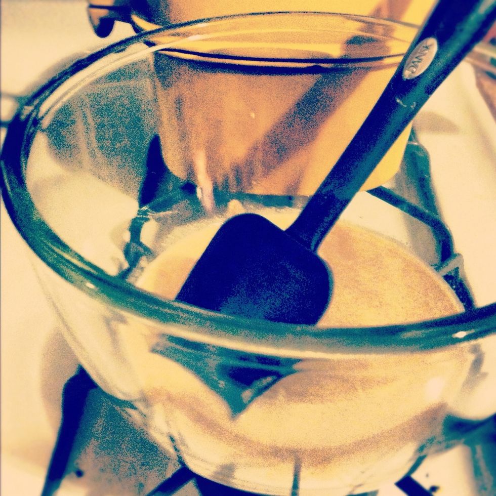 Put your starter in a large mixing bowl