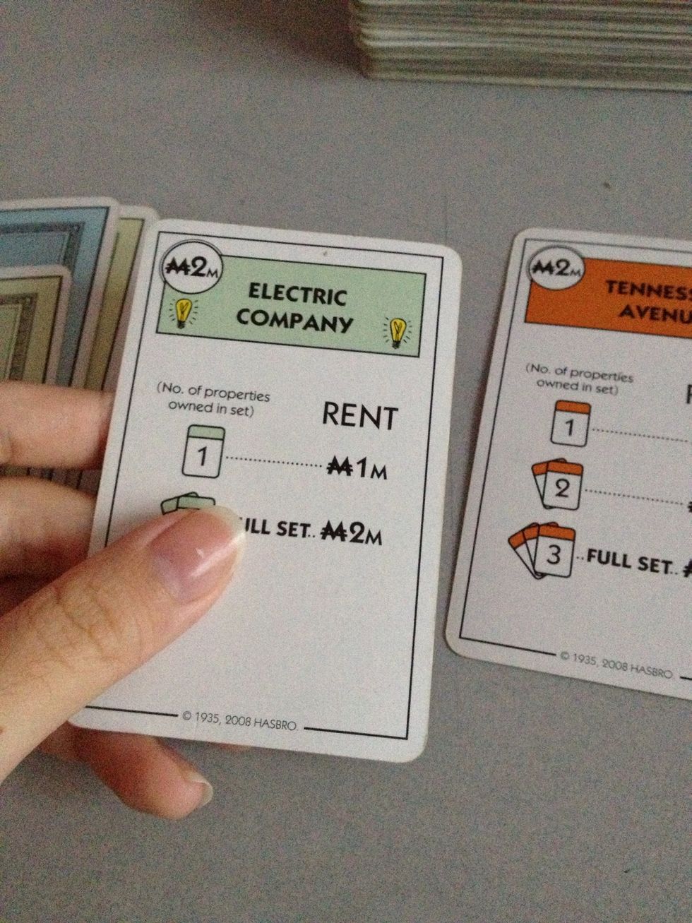 Putting down ONE property card from the player's own hands is ONE move.