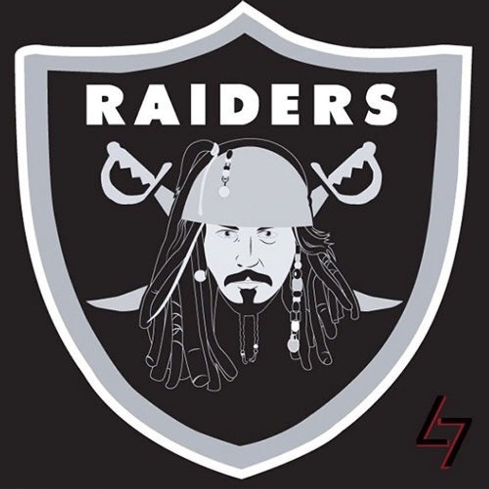 Raiders have won 7 games and lost 8 there tied for 15th
