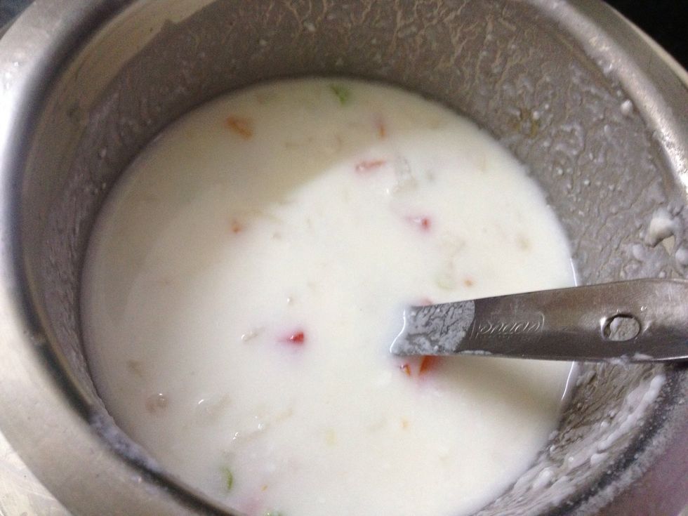 Raitha dish for Basmati Pulao!!