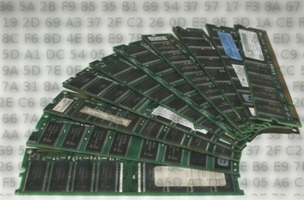 RAM stores data waiting to be processed by the CPU