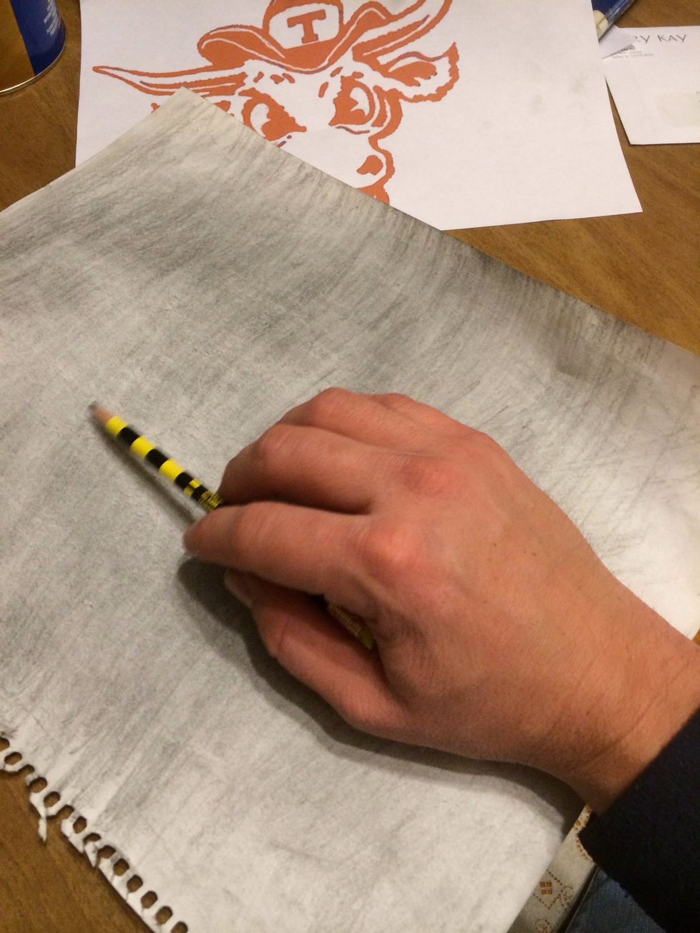 Ran out of the other lead. Ok I called it lead so what?! Oh and now I'm using a pencil?! Why'd you risk injury earlier cutting that stupid pencil apart? What if my kids see this? What a jerk I am.