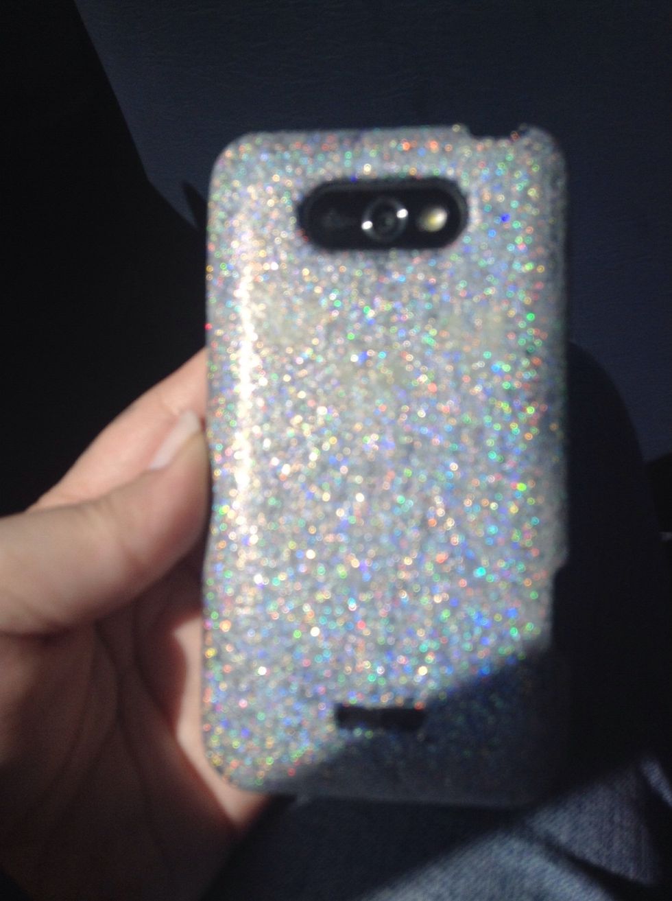 Random pic I took of the phone case in the sun.