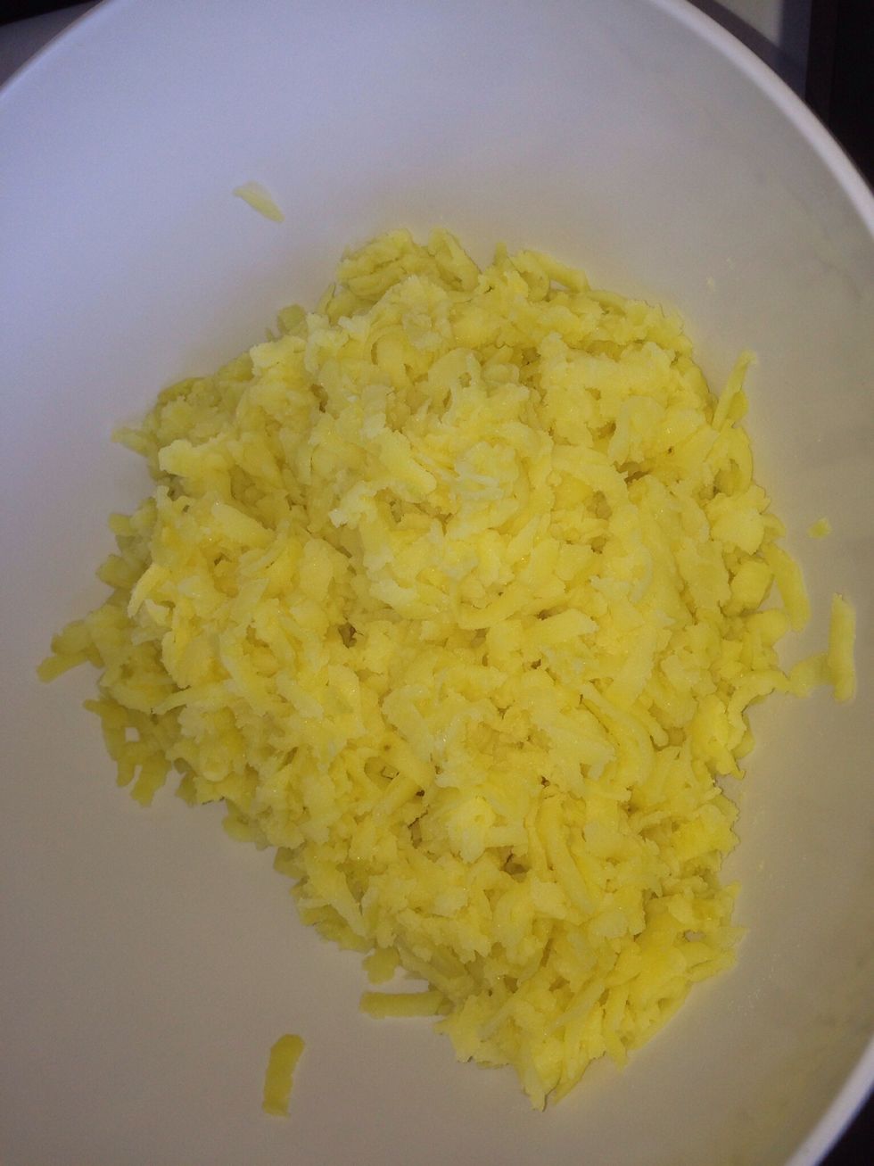 rasp the potatos too.