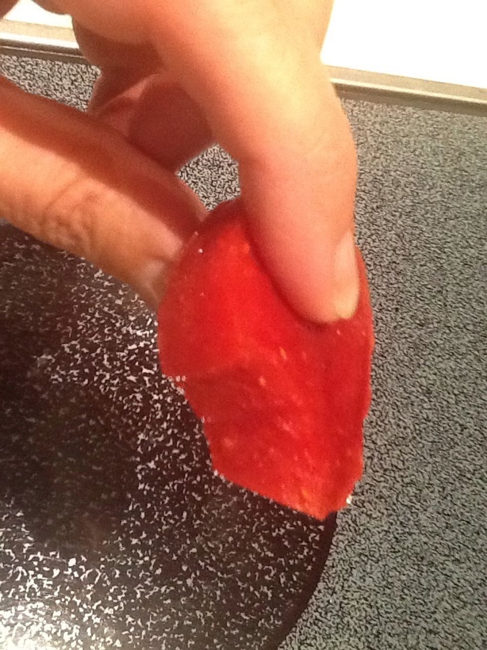 Raspberry gummy treats. Great finger food. You will love them. We do.