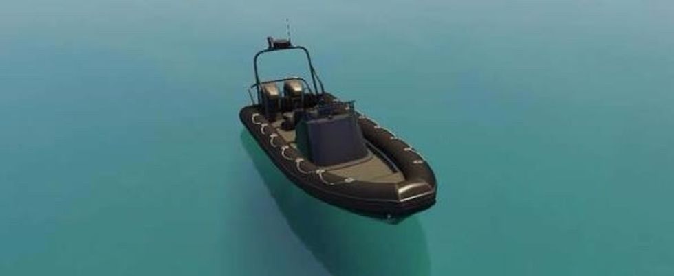 Reach the boat using the kuruma