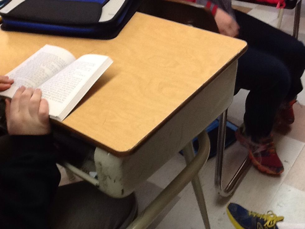 Read independently until we start our first lesson.