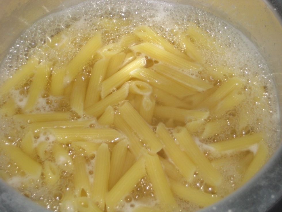 Read on the pack about the cooking time. Generally it should be anything from 7 minutes for penne.