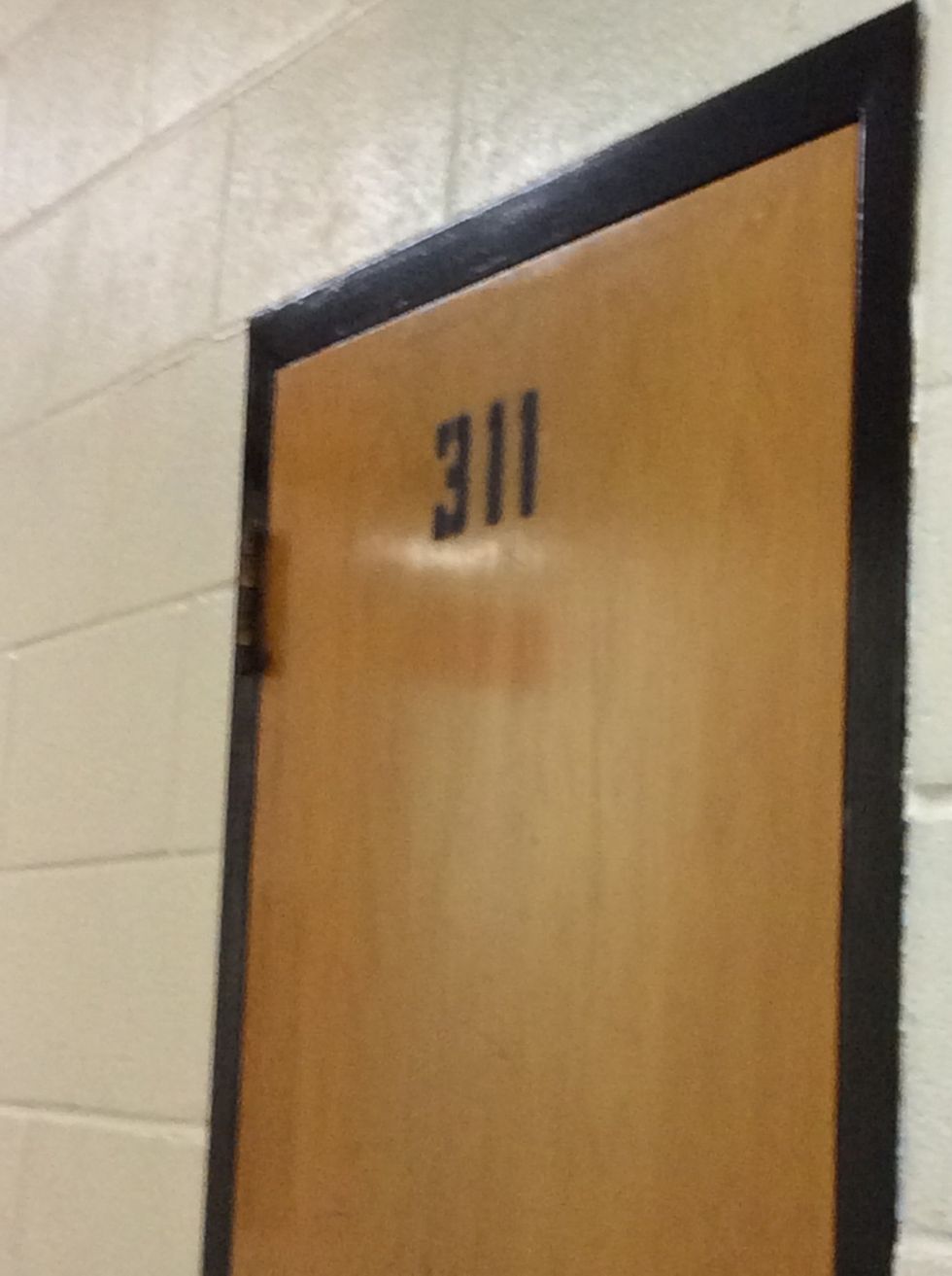 Read random numbers and realize that you do not go by the number of the room but by the teachers name