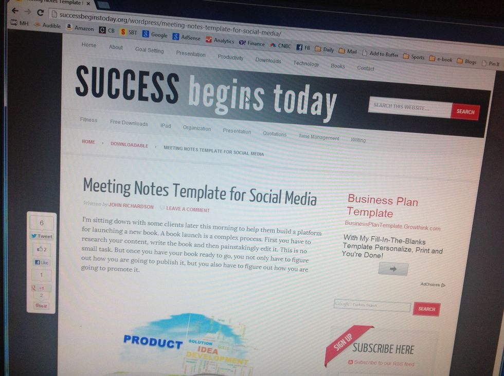 Read the article at SuccessBeginsToday.net