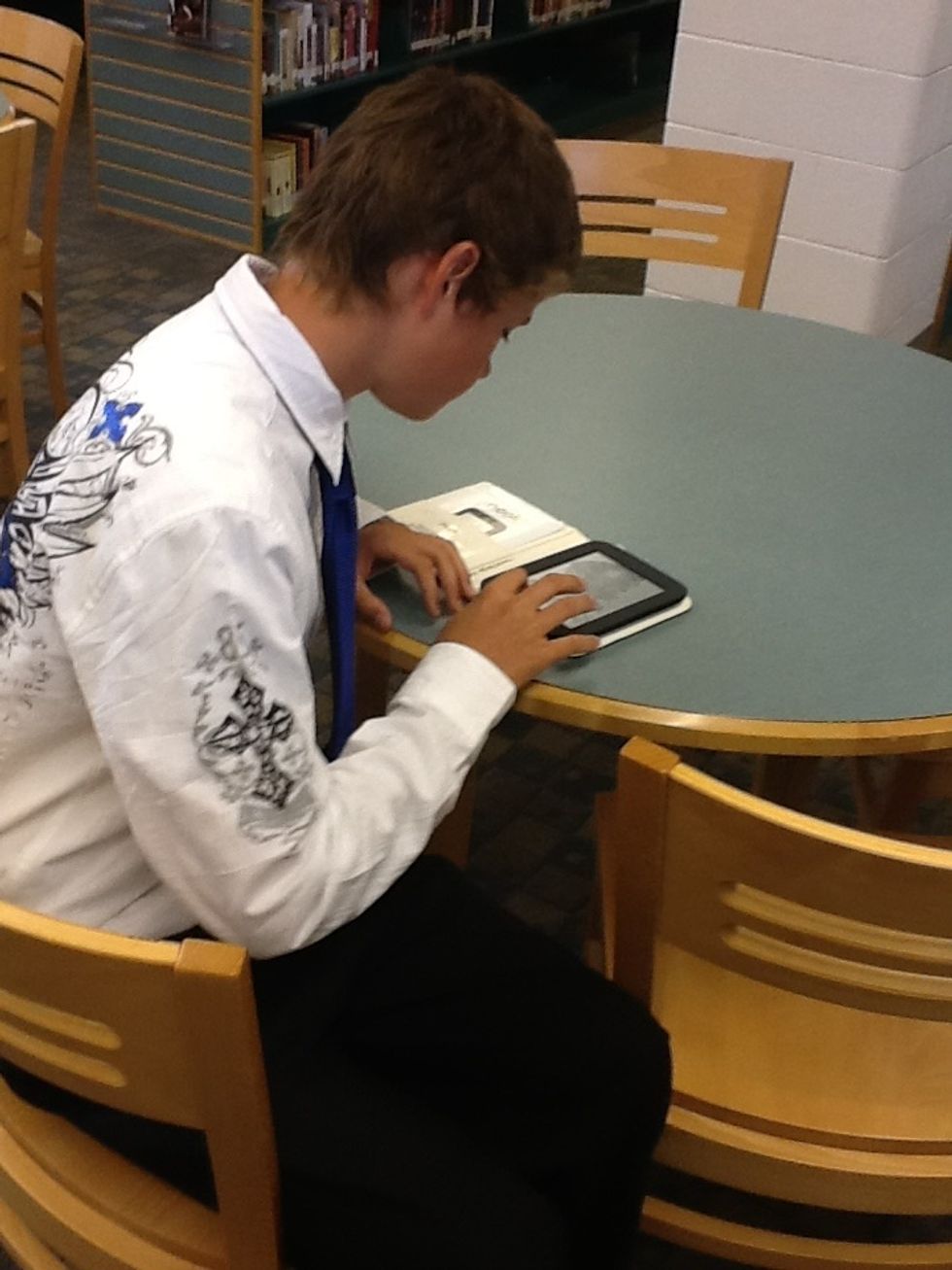 Read the book you need to on the Nook