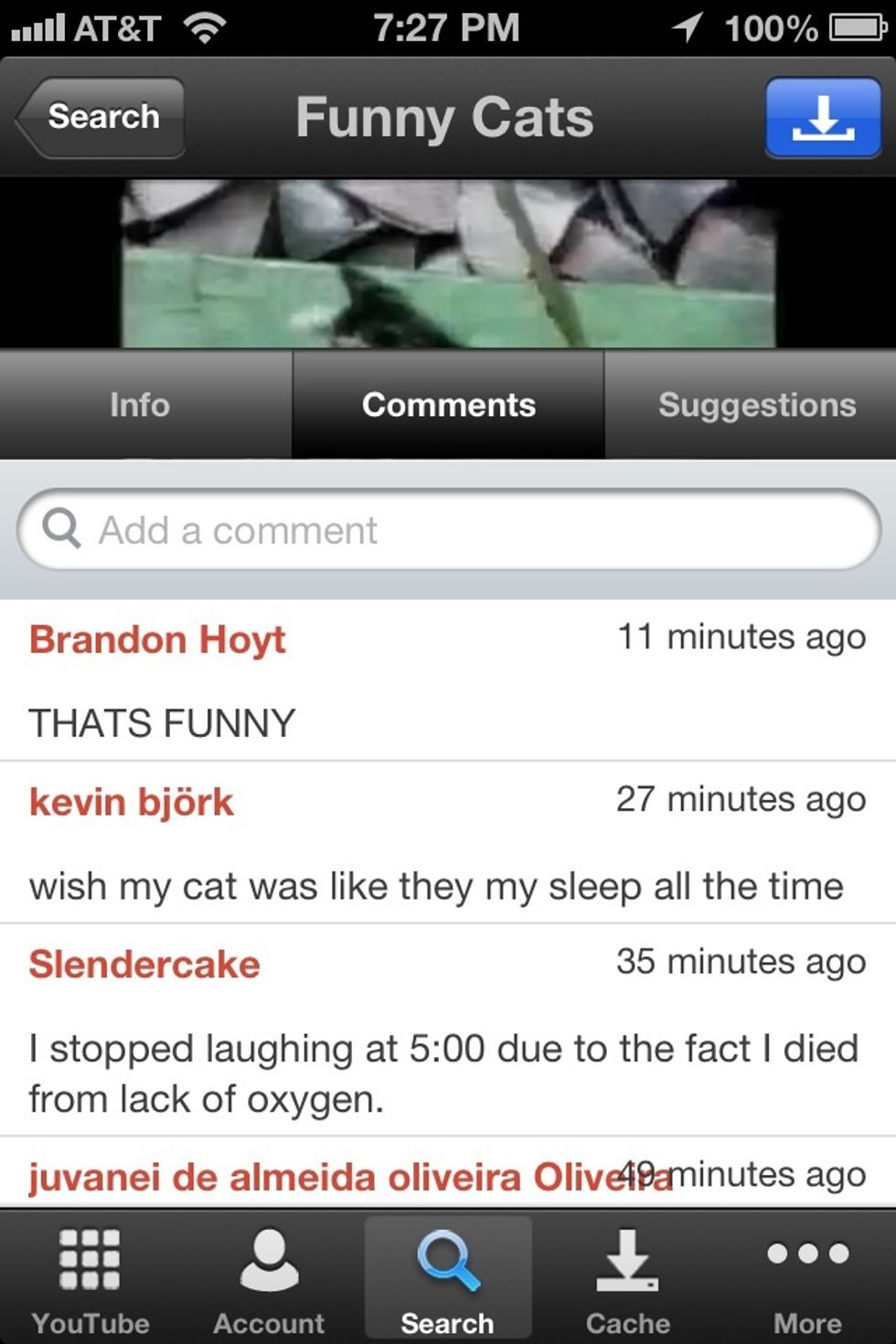 Read the comments.
