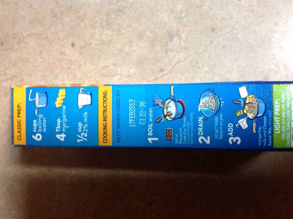 Read the instructions.