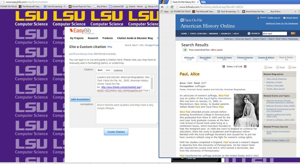 Read, then add what you learn in your own words. Just because you site your source DOESN"T mean you can copy and paste!! Copy and pasting is plagiarism. Plagiarism results in a big fat ZERO!