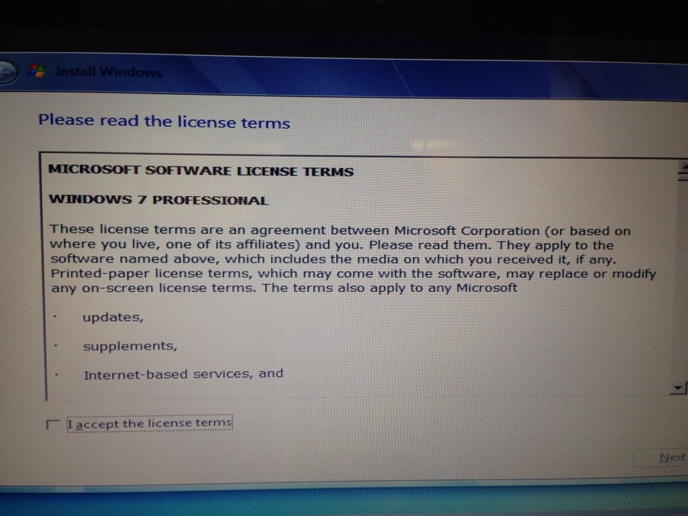Read through the terms and conditions. If you dare!