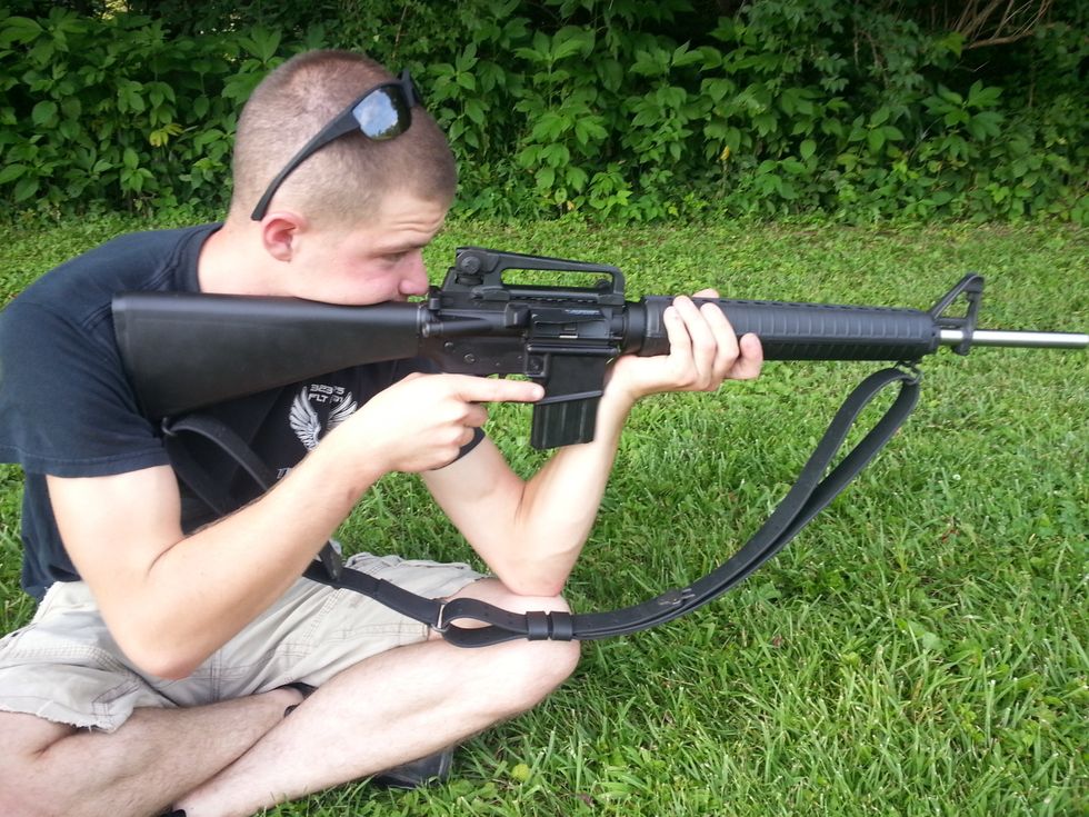 Readjust your body as necessary to adhere to the placement change of the rifle. You want your bone structure doing the work because they will not fatigue like your muscles will.