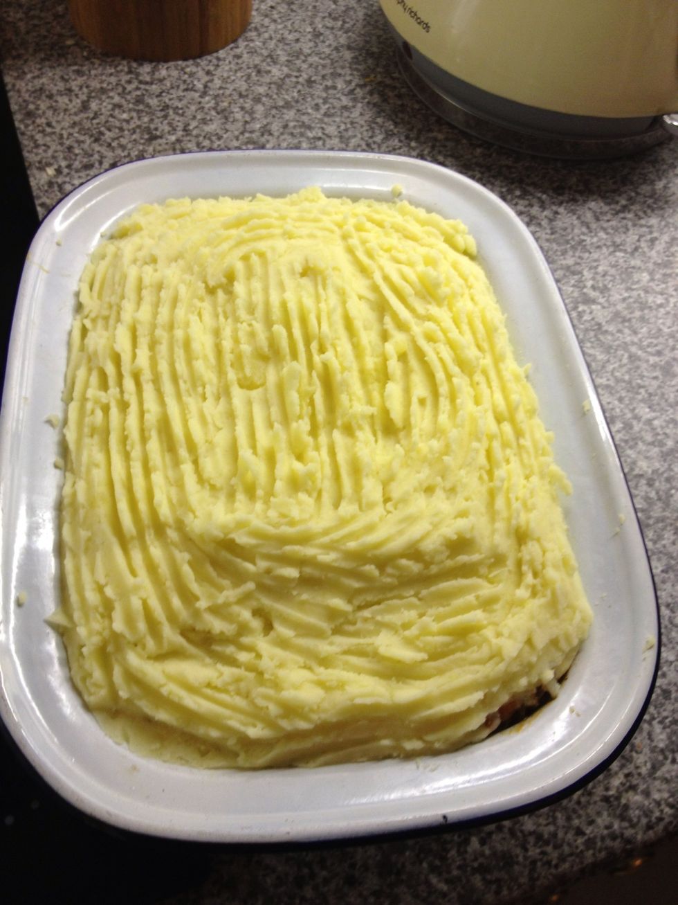 Ready for the oven! We shall see you in 15-20 minutes!