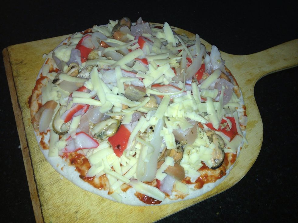 Ready for the oven