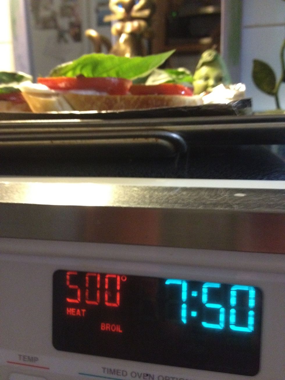 Ready? Set oven on broil.
