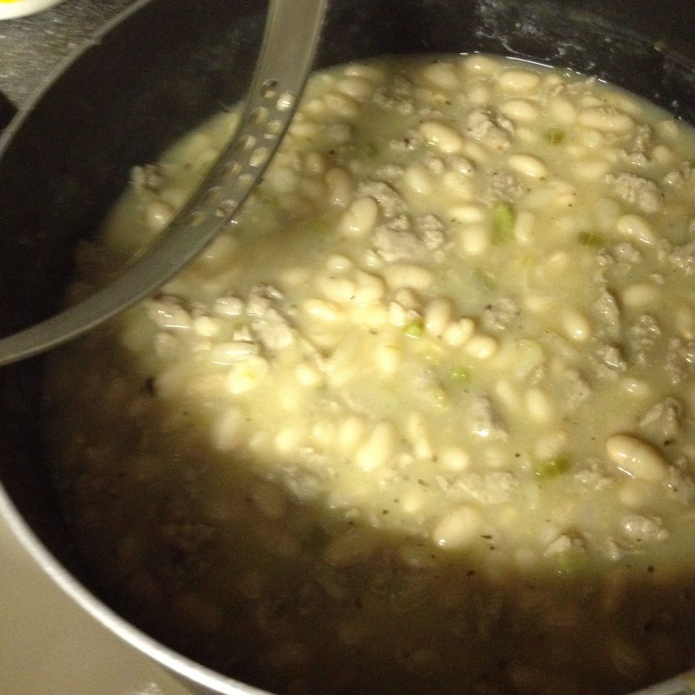 Ready to eat! * Hint: add an extra cup or two of broth if you want it more "soupy" *