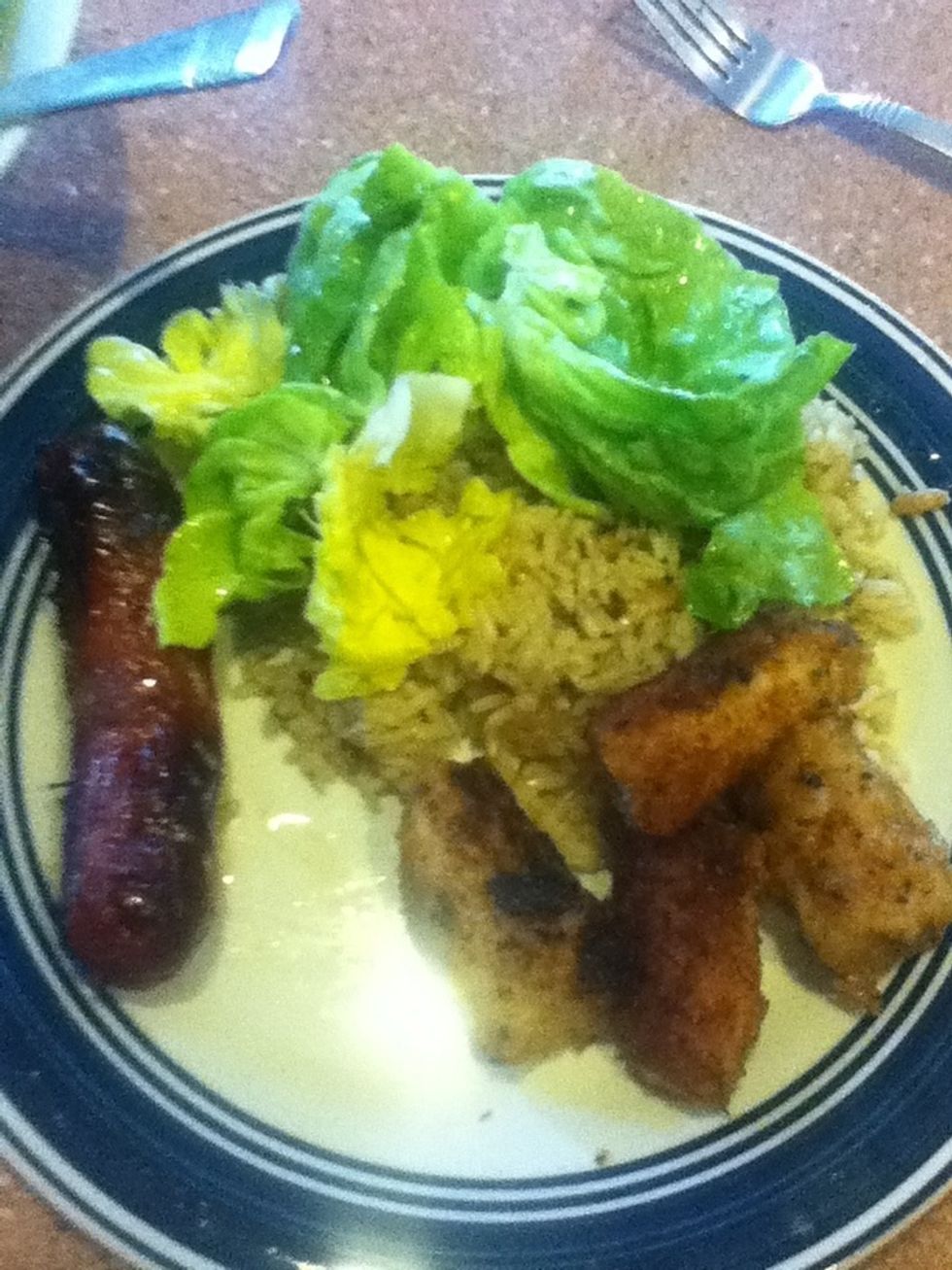 Ready to eat ^^ trust me you'll love it! Makes a great side dish adds sweetness to your meal!:)
