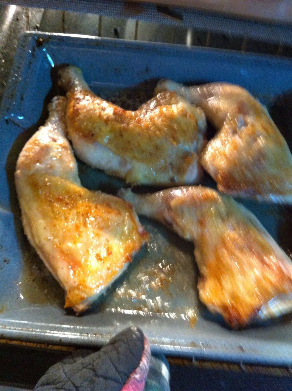 Ready to go back in the oven.