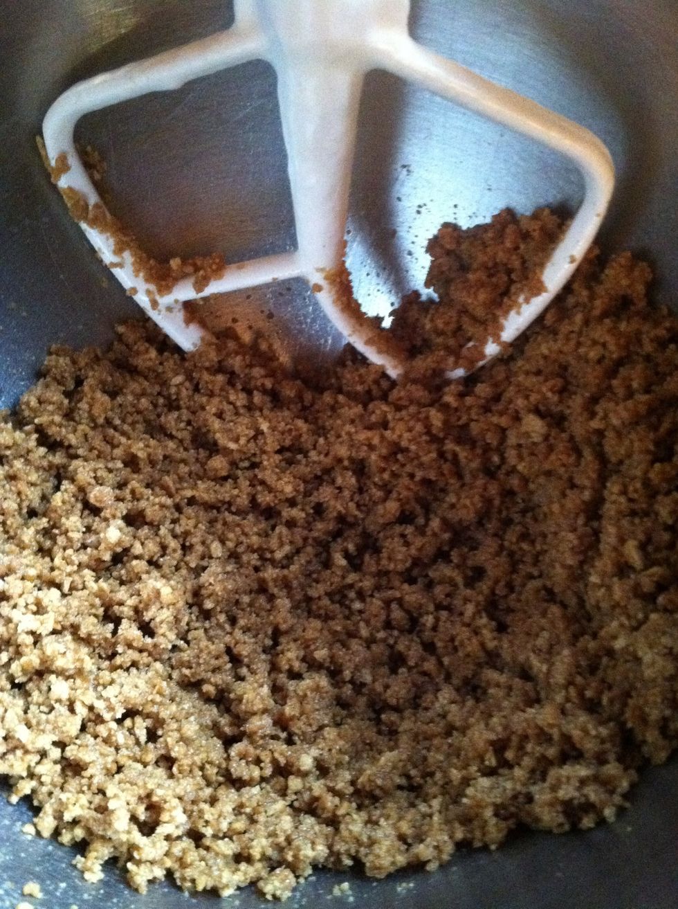 Ready to go in springform pan.