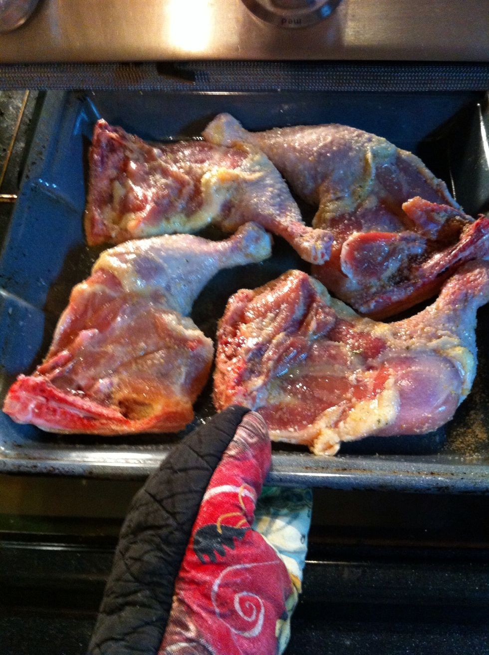Ready to go in the oven.