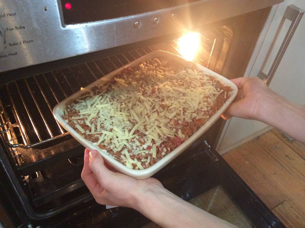 Ready to place into oven.
