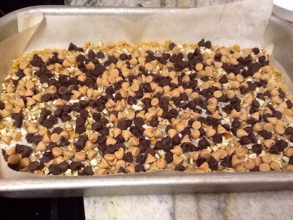 Ready to pop in the oven.  Bake for 25 minutes at 350 degrees.