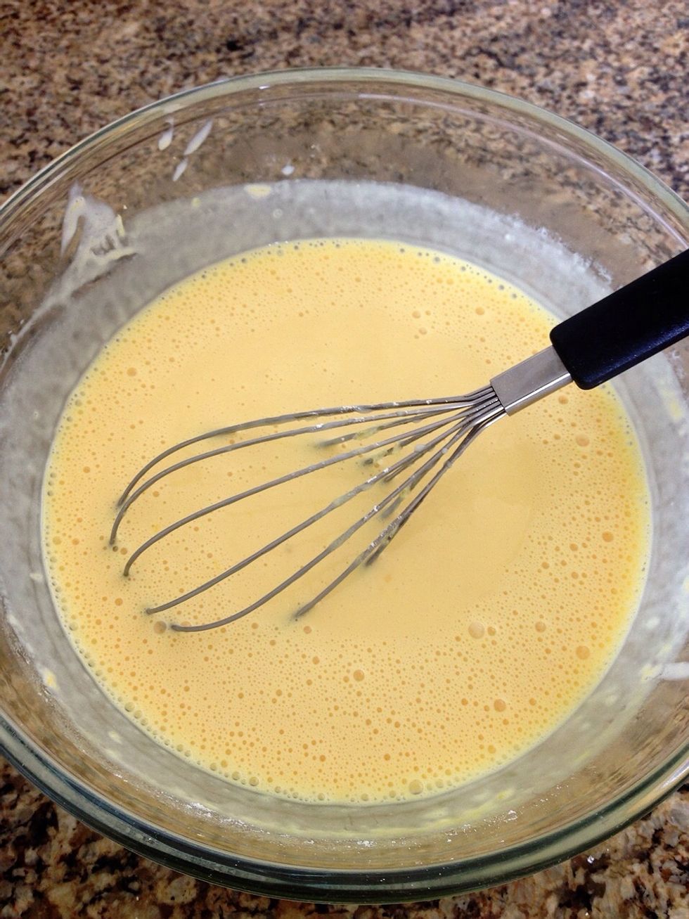 Ready to pour into the crust!