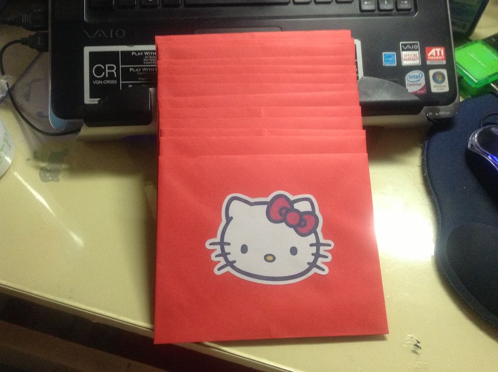 Ready to send! Keep on following for more guides! I'll be doing some HK cookies simple and yummy for my little girl's party! :) Thank you to all my followers!