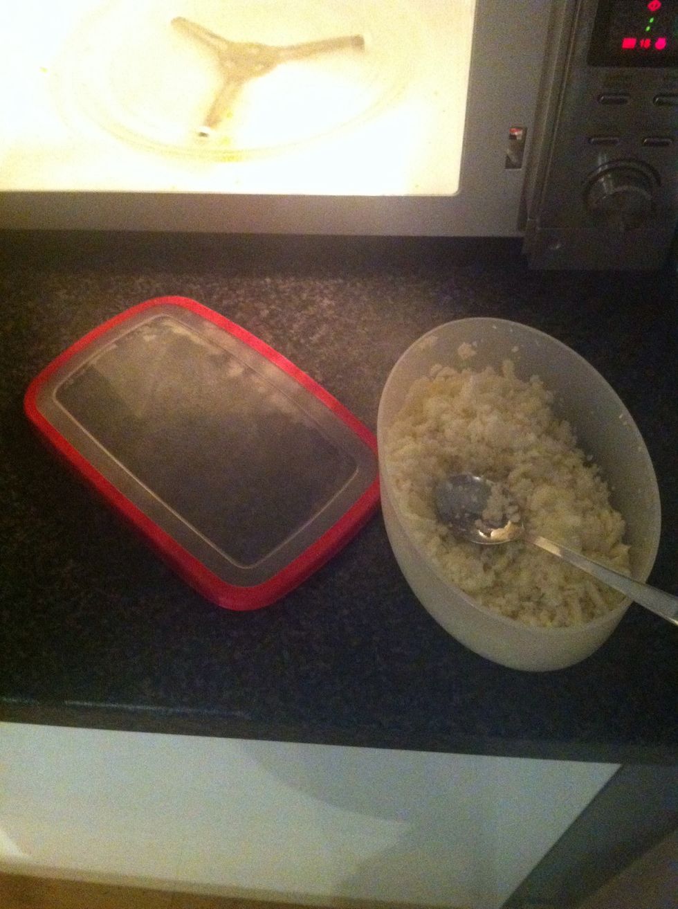 Ready to serve!... Eat as a rice substitute with curry, on salad, or mix with other vegetables!