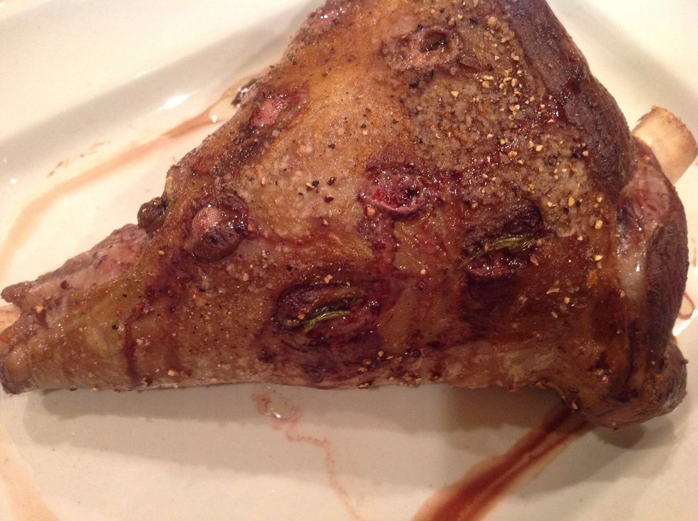 Ready to slice and serve