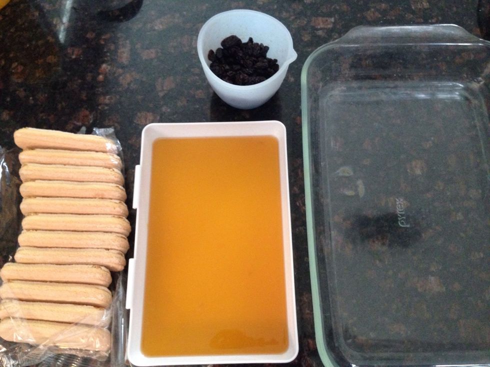 Ready to start dipping & assembling the Tiramisu