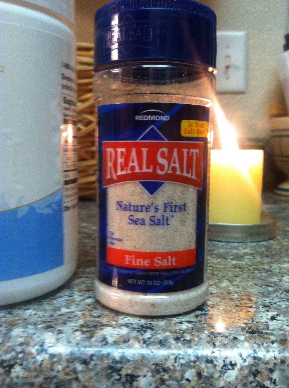 Real sea salt will add vital minerals to this recipe. Mineral content will help your teeth re- mineralize. You can easily add calcium and magnesium to this recipe as well.