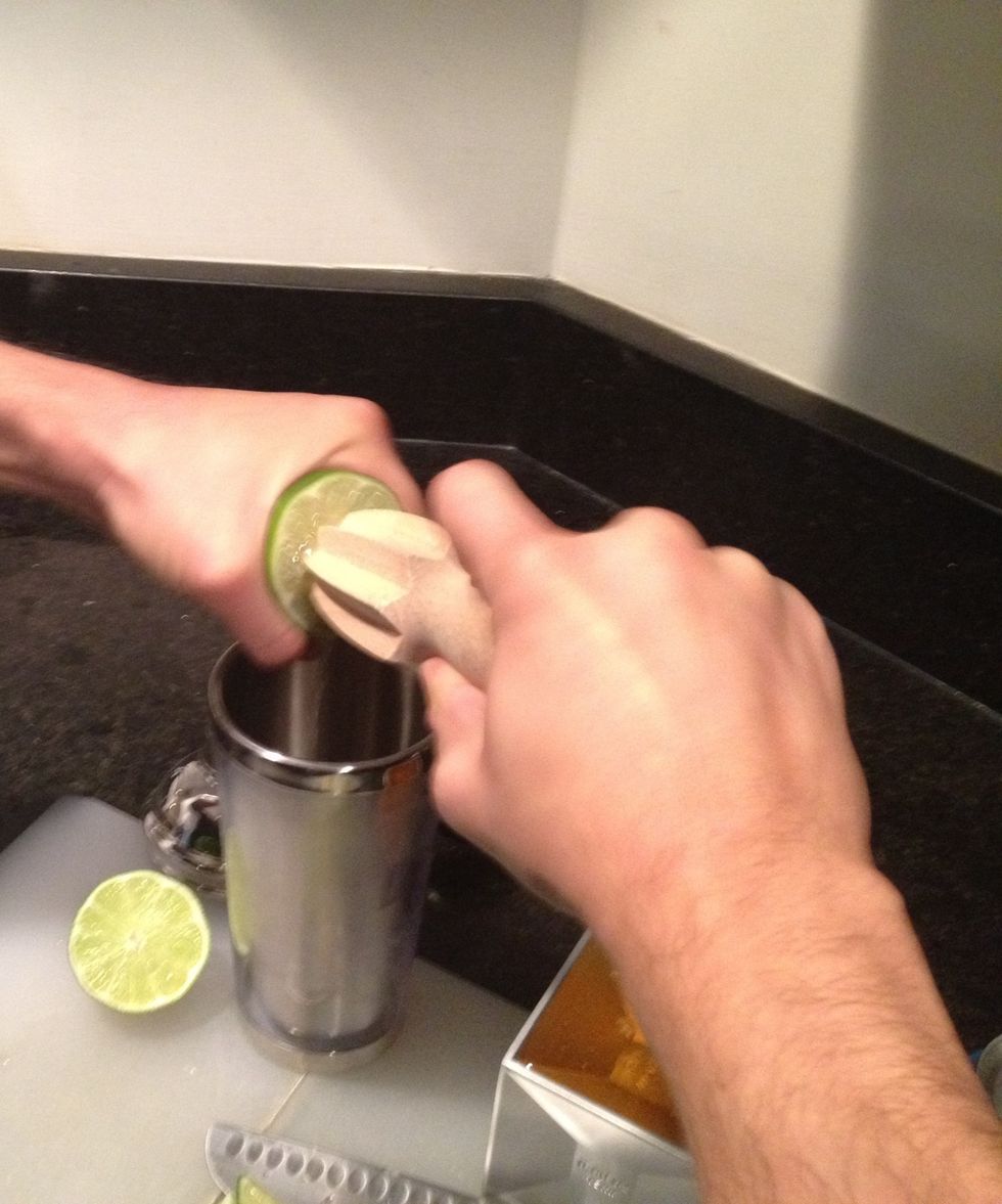 Ream your lime. Ream it real good.