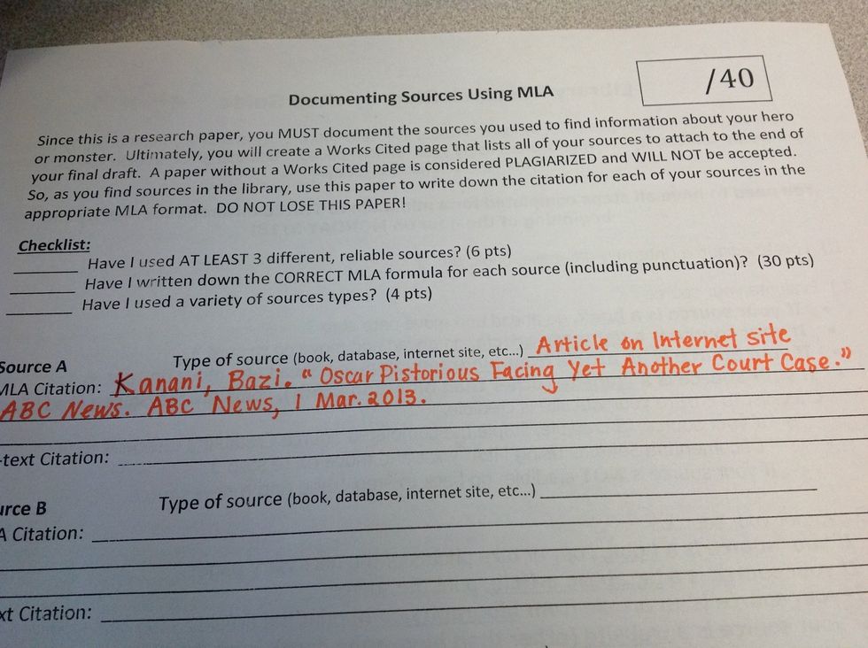 Record publisher and date of publication in citation.