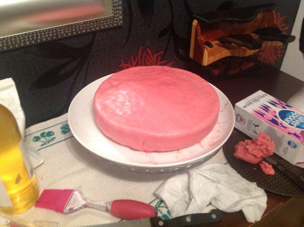 Recouvrir le gateau